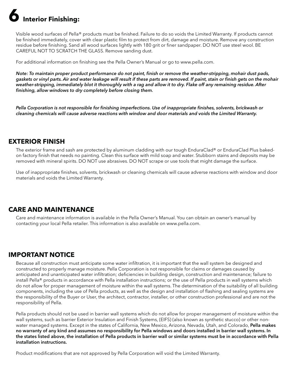 Pella 807X0101 User Manual | Page 6 / 7