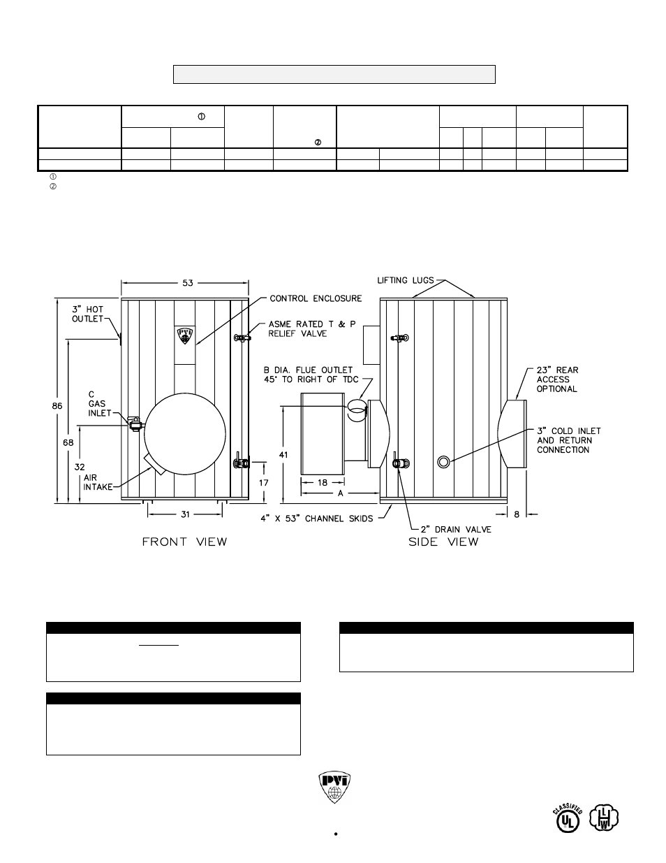 PVI Industries 1500 N 600A-TPL User Manual | 1 page