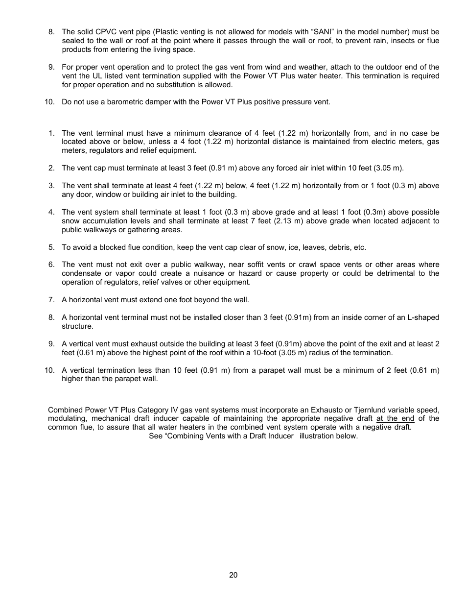 PVI Industries 180 User Manual | Page 20 / 44