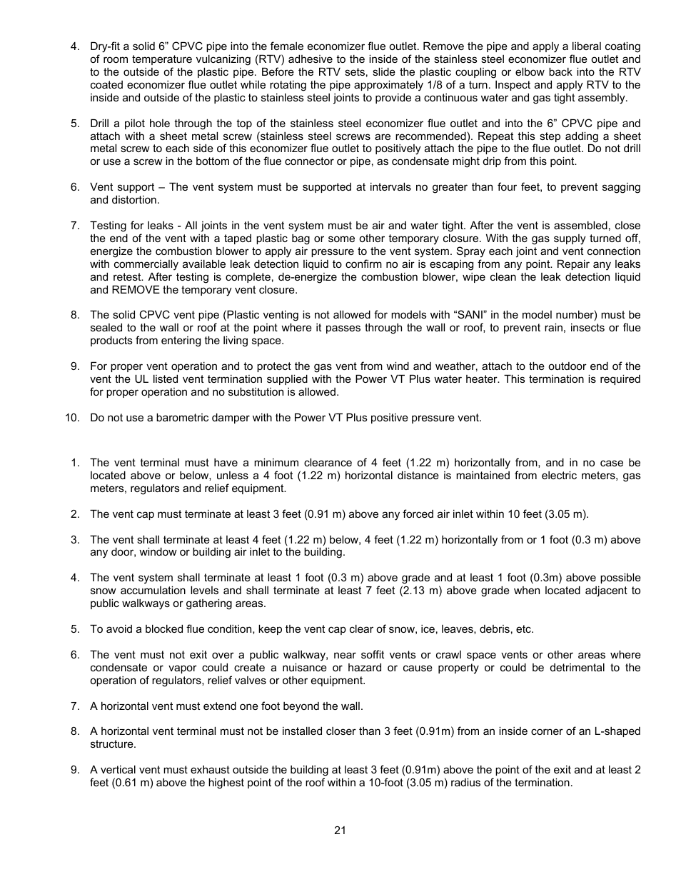 PVI Industries PV500-44U User Manual | Page 21 / 42