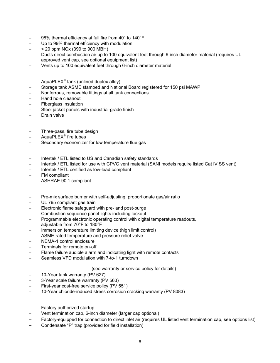 PVI Industries PV500-44U User Manual | Page 6 / 42