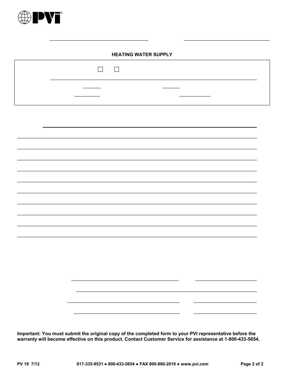 PVI Industries PV 19A User Manual | Page 3 / 3