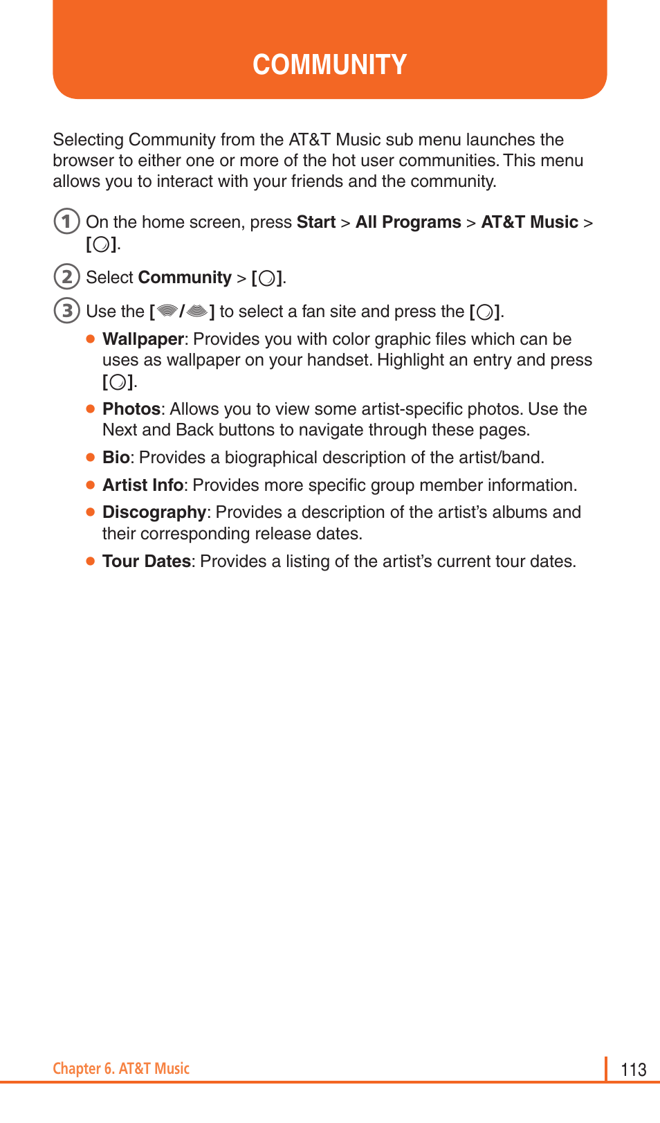 Community | Pantech Matrix Pro User Manual | Page 115 / 261