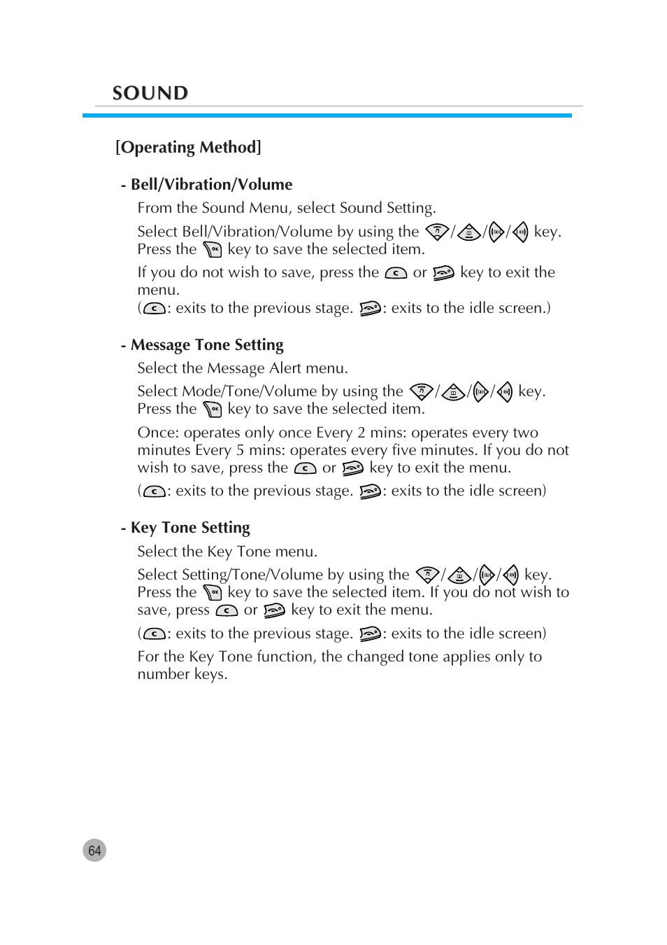 Sound | Pantech G670 User Manual | Page 65 / 137