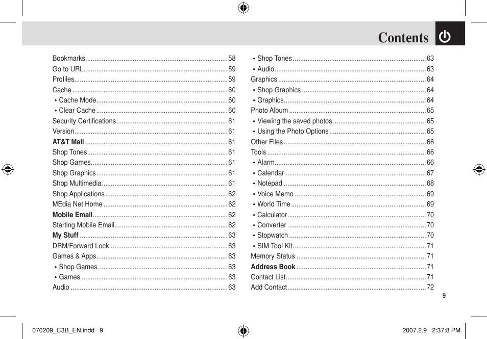 Pantech C3b User Manual | Page 10 / 101