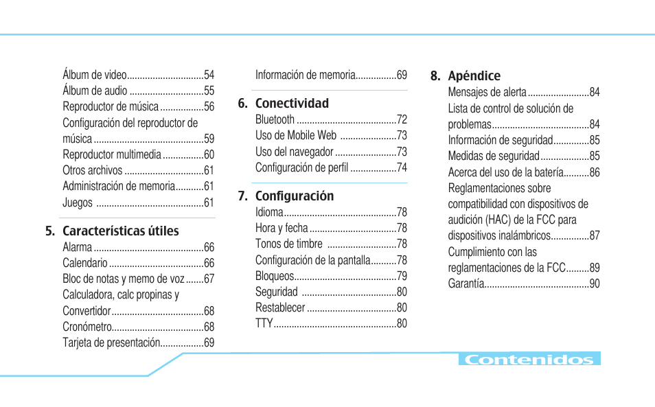 Pantech Reveal User Manual | Page 105 / 186