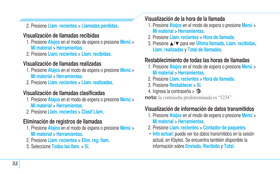 Pantech Reveal User Manual | Page 124 / 186