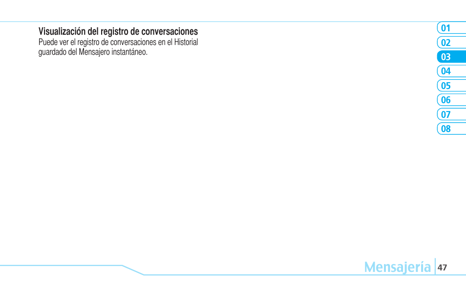 Mensajería | Pantech Reveal User Manual | Page 139 / 186