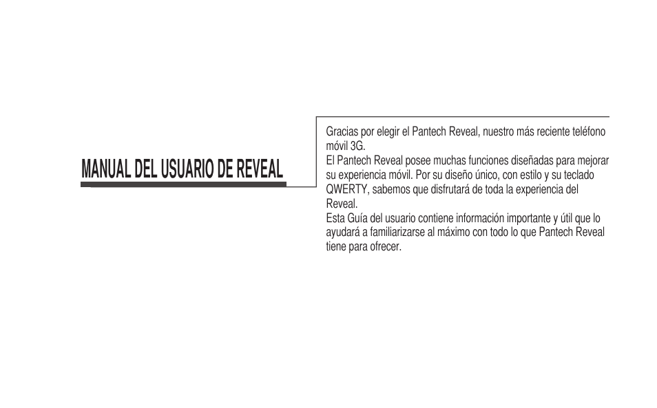 Manual del usuario de reveal | Pantech Reveal User Manual | Page 93 / 186