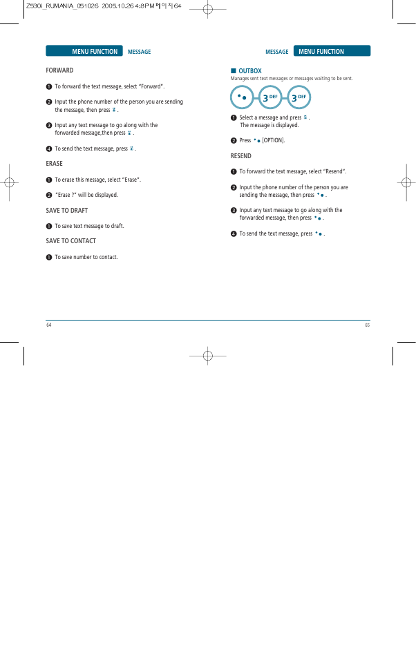 Pantech Z530i User Manual | Page 33 / 55