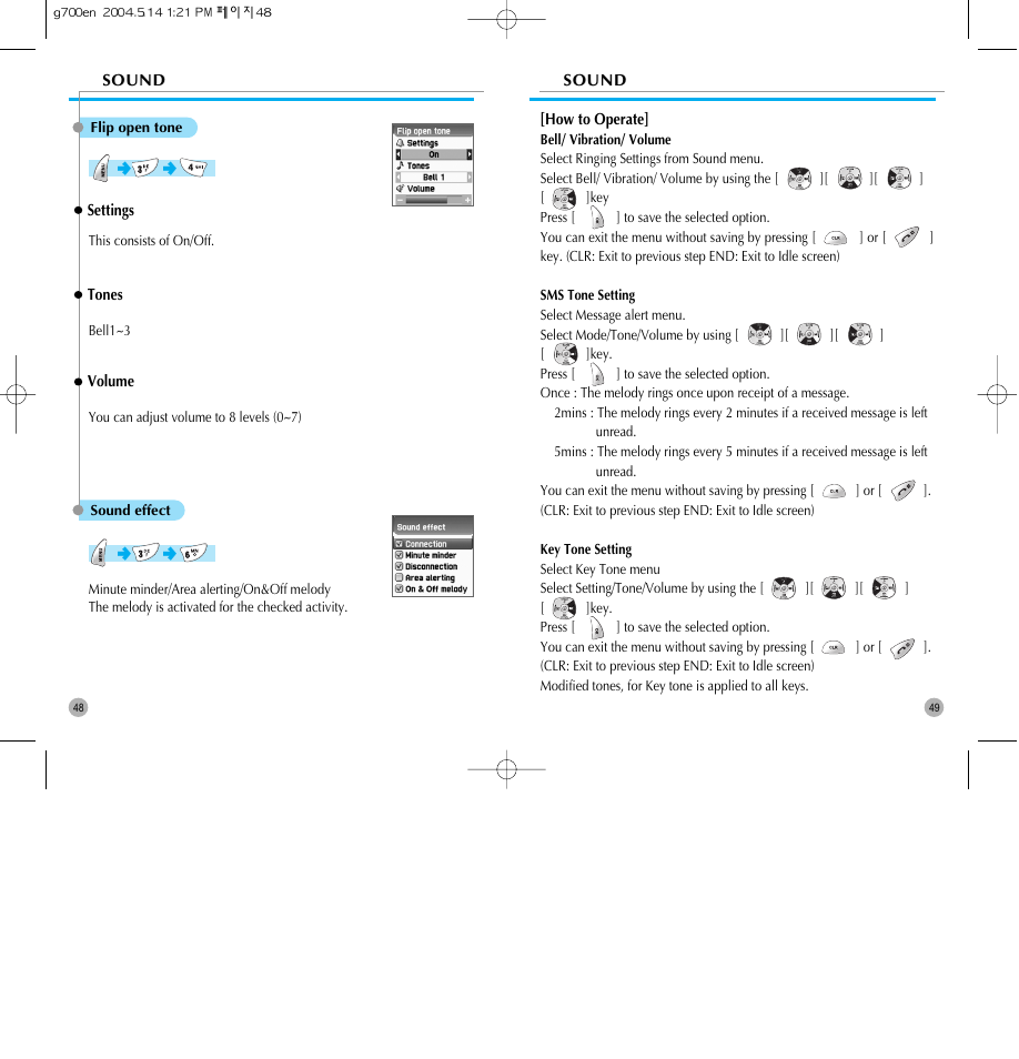 Pantech G700 User Manual | Page 25 / 55