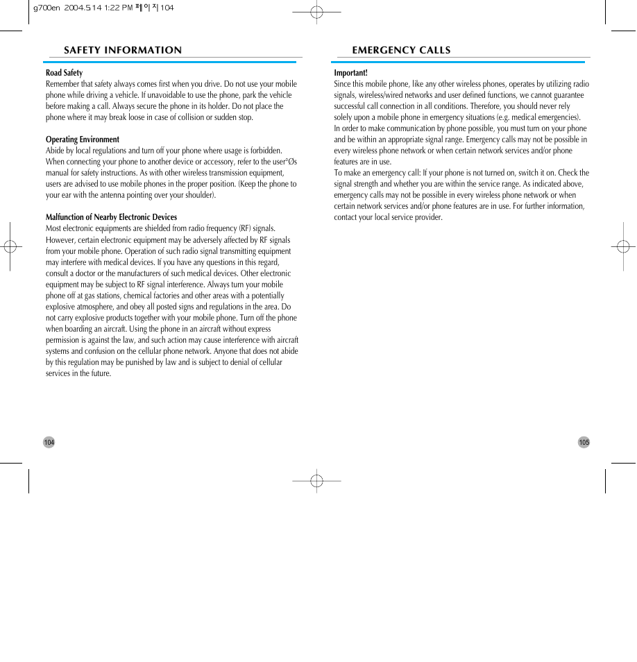 Pantech G700 User Manual | Page 53 / 55