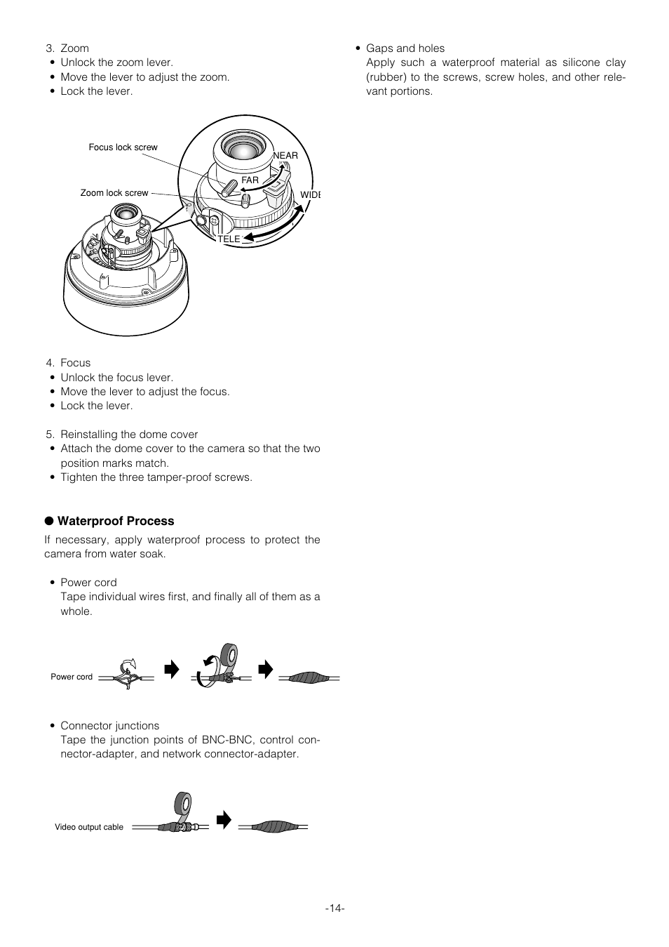 Pantech WV-NW474S User Manual | Page 14 / 58