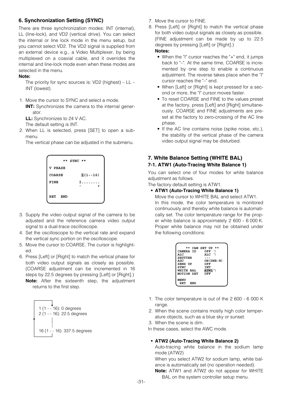 Pantech WV-NW474S User Manual | Page 31 / 58