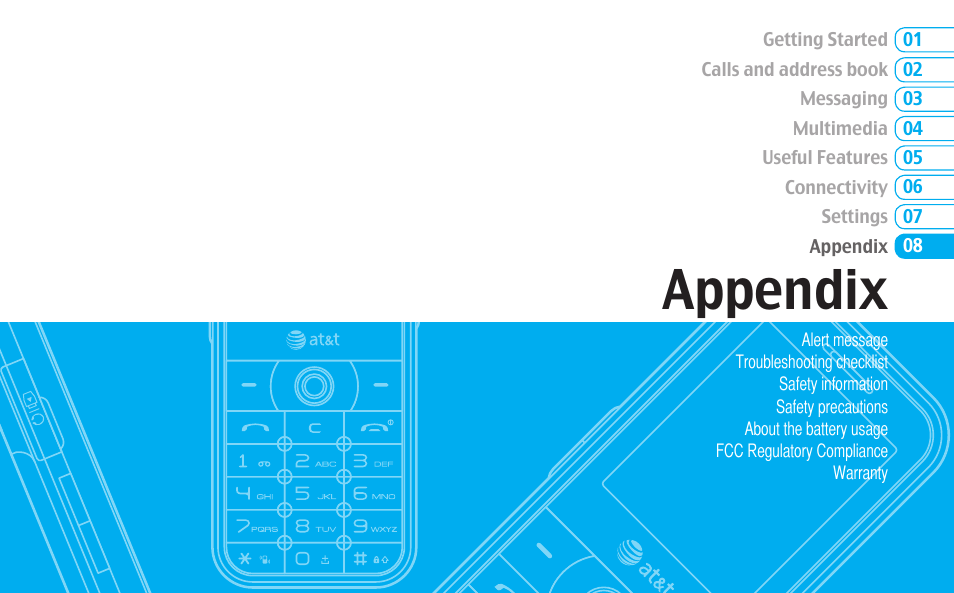 Appendix | Pantech C630 User Manual | Page 73 / 84