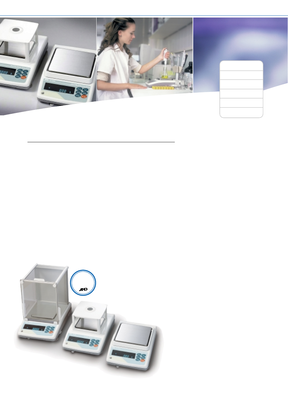 Gx/gf series, Precision balances | Pantech GF Series User Manual | Page 2 / 6