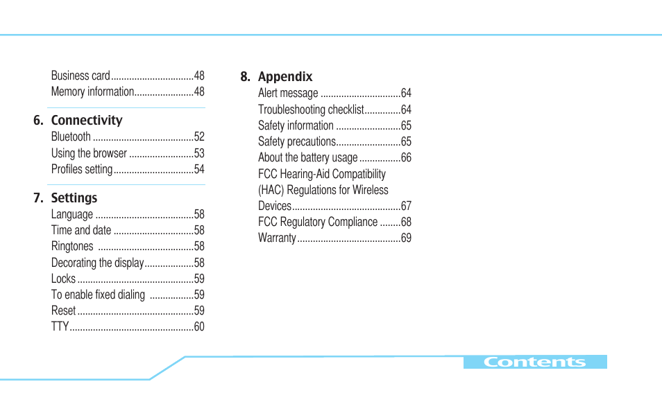 Pantech C530 User Manual | Page 13 / 74