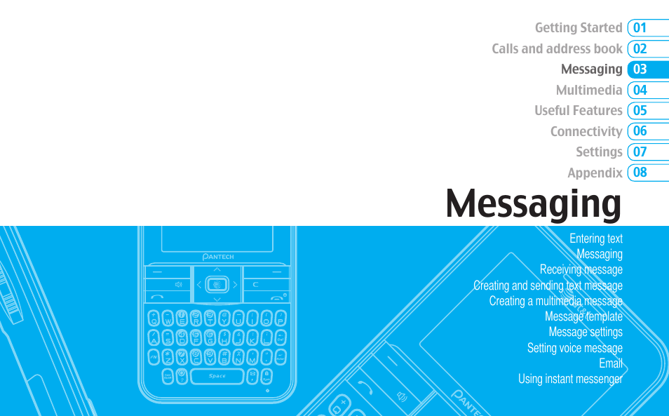 Messaging | Pantech C530 User Manual | Page 31 / 74