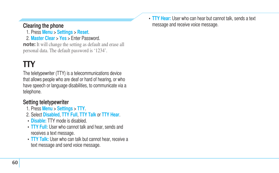 Pantech C530 User Manual | Page 62 / 74