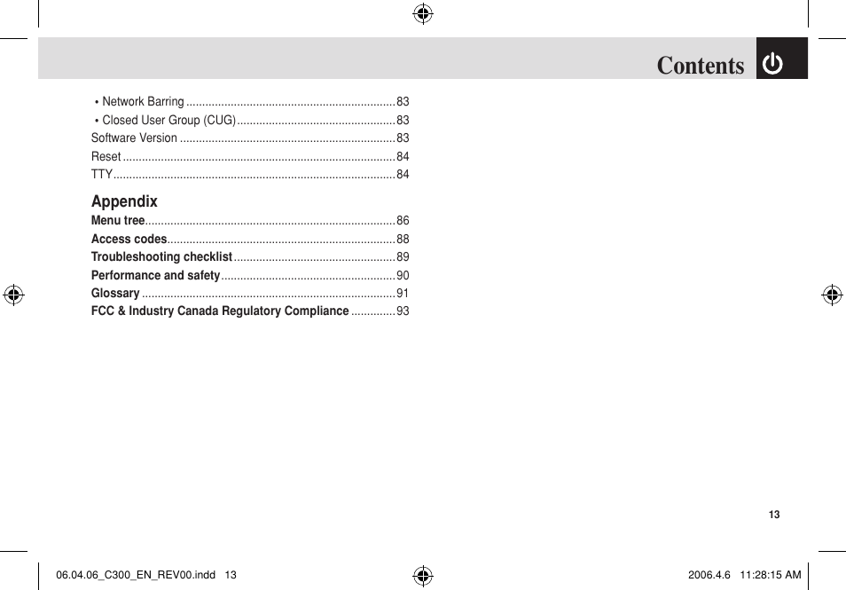 Pantech C300 User Manual | Page 14 / 97