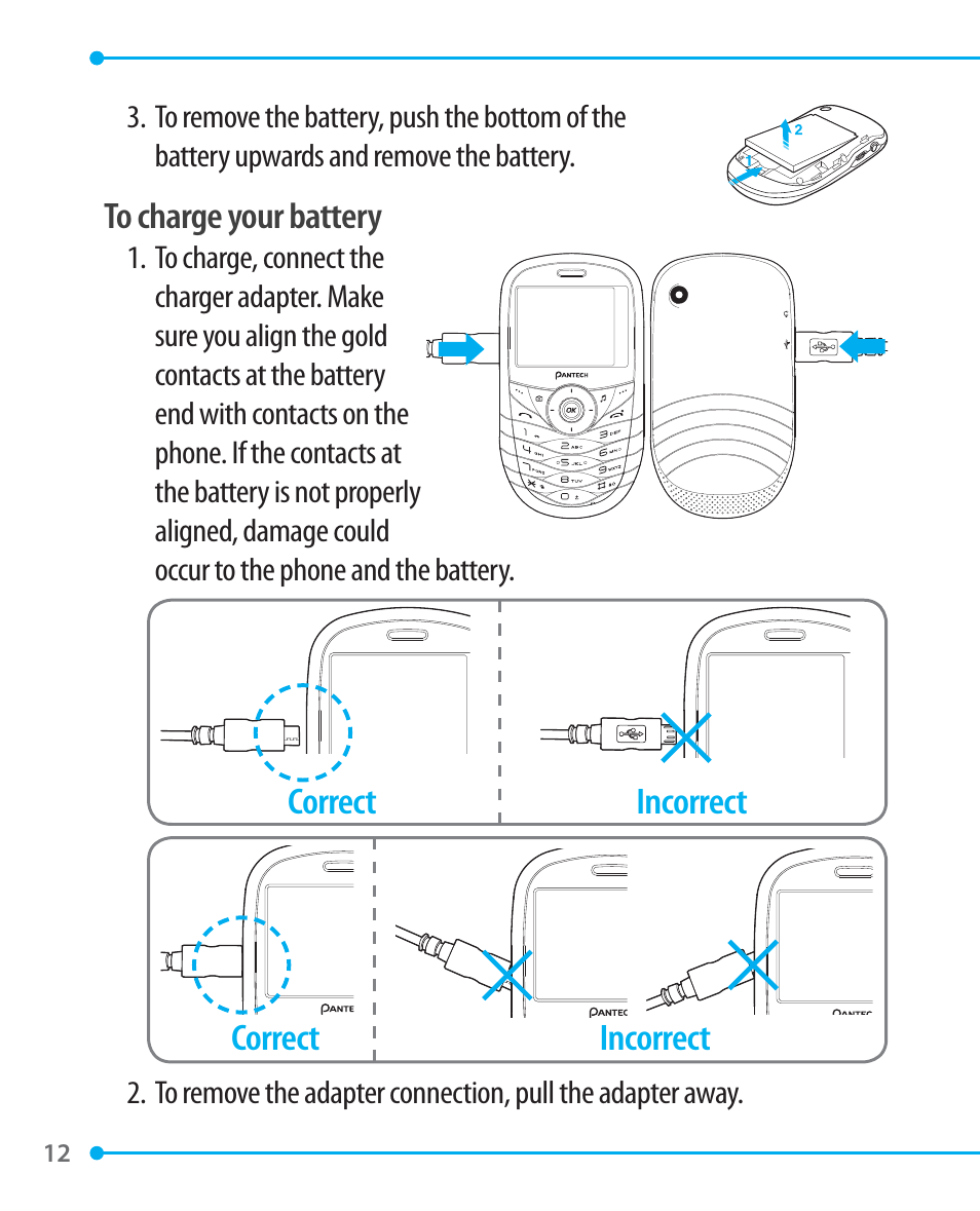 Pantech P1000 User Manual | Page 13 / 97