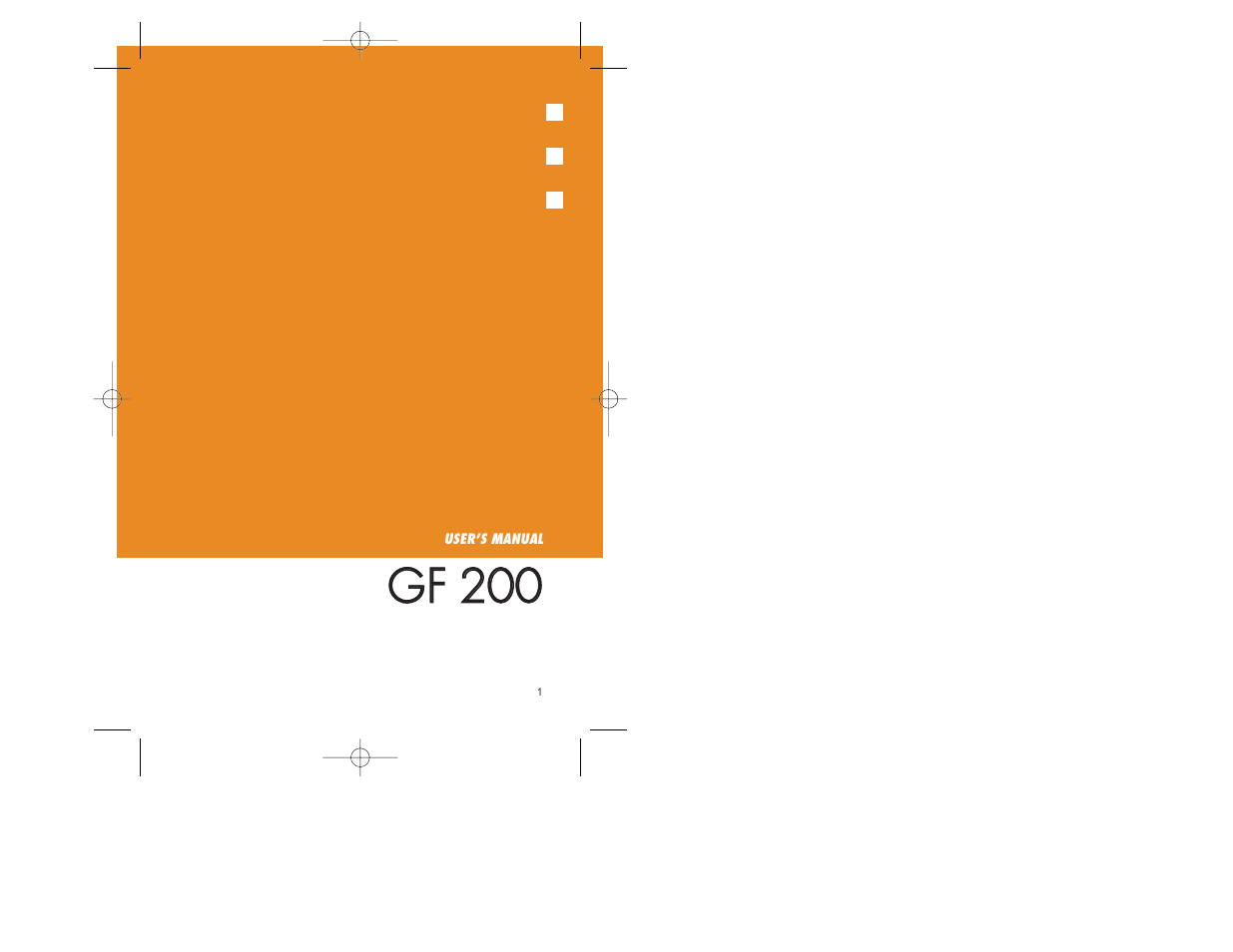 Pantech GF200 User Manual | 76 pages