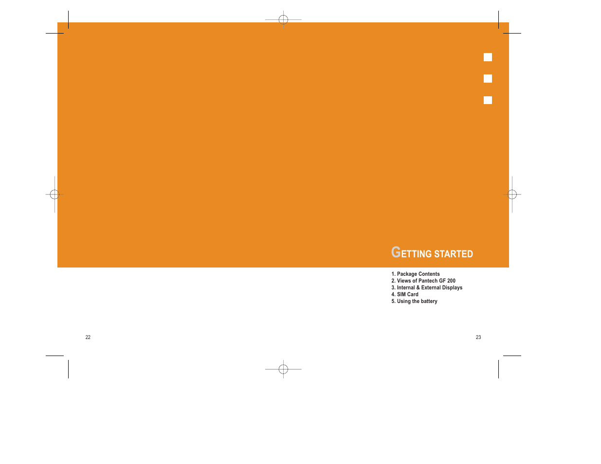 Pantech GF200 User Manual | Page 12 / 76