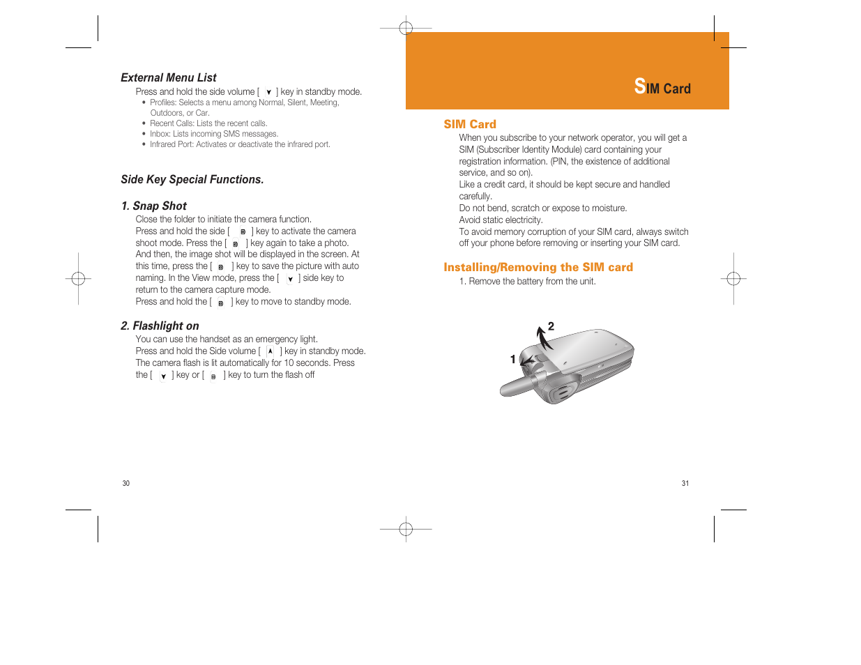 Pantech GF200 User Manual | Page 16 / 76