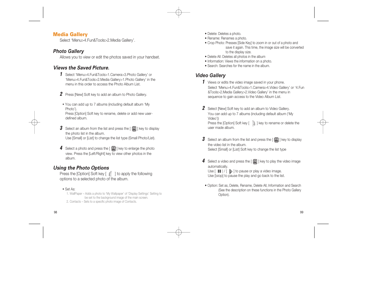 Pantech GF200 User Manual | Page 50 / 76