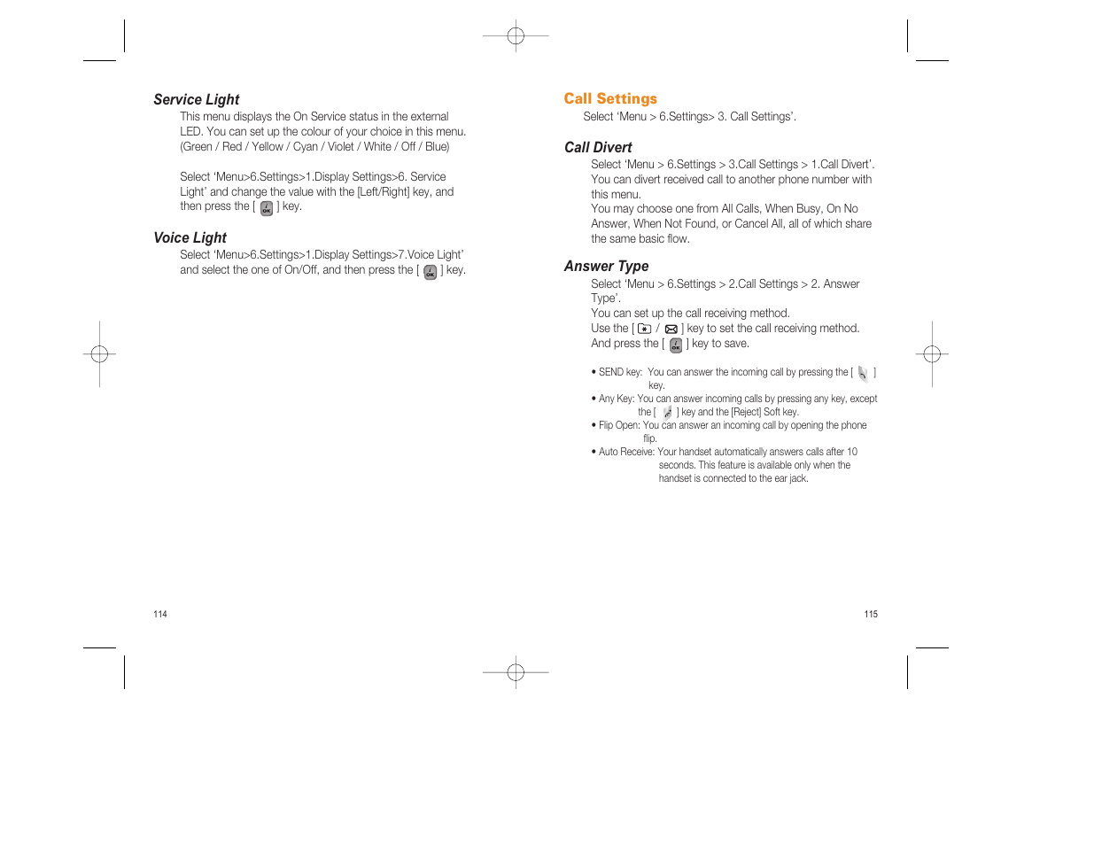 Pantech GF200 User Manual | Page 58 / 76