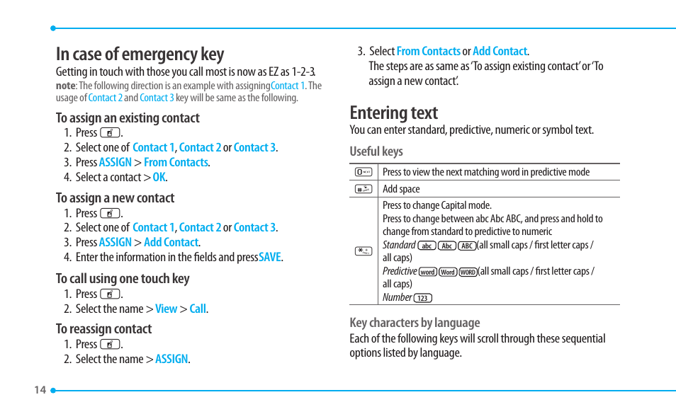 Entering text | Pantech CDM8635 User Manual | Page 14 / 67