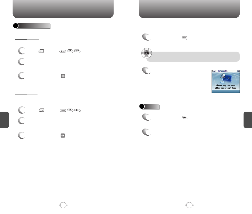 Voice recognition mode, Voice tools menu | Pantech PN-218 User Manual | Page 52 / 74