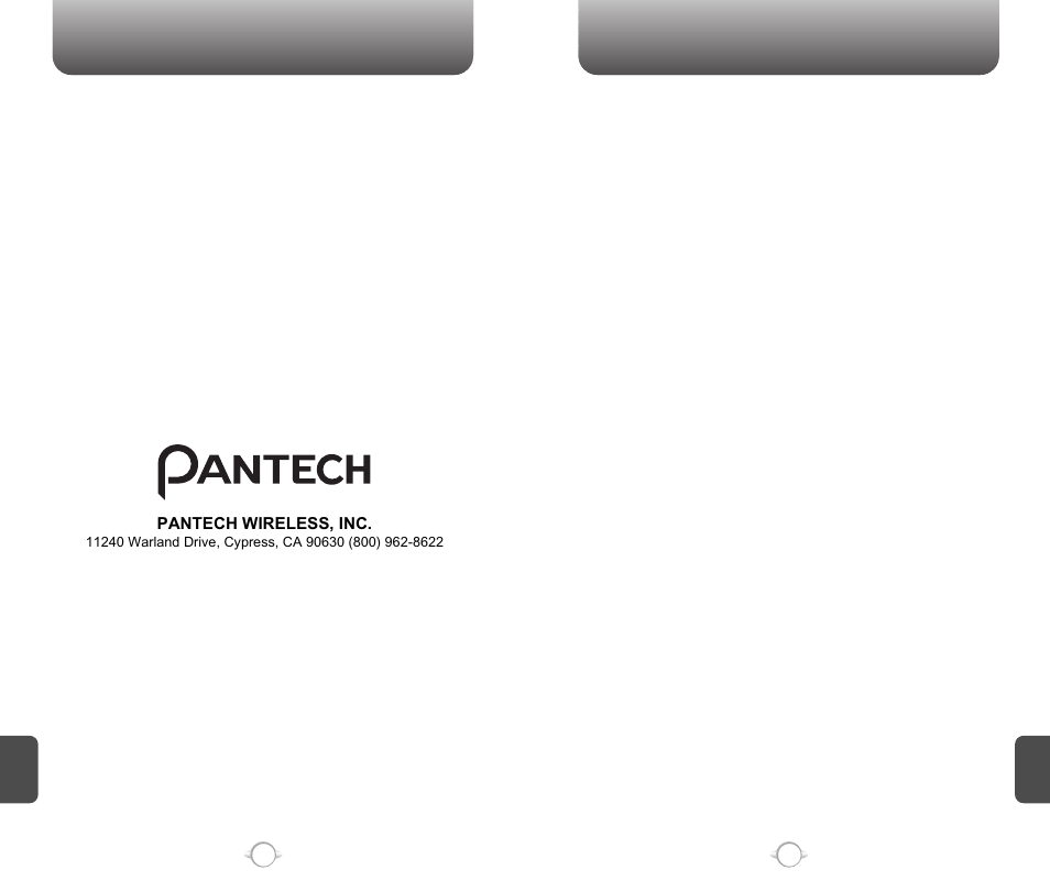 Protect your warranty 12 month limited warranty | Pantech PN-218 User Manual | Page 73 / 74