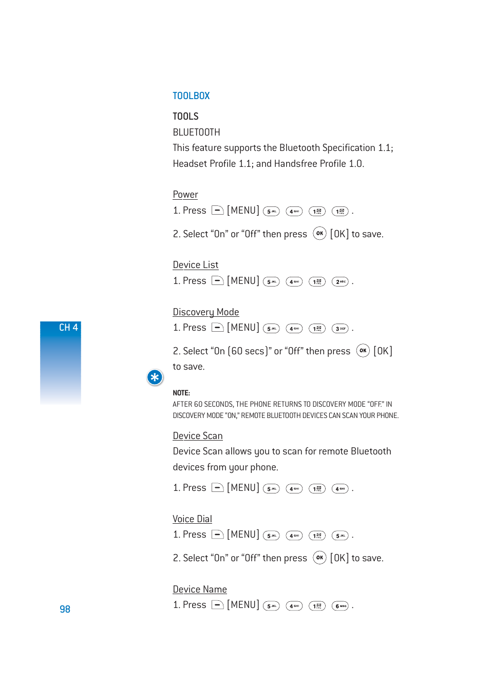 Pantech DM-P205 User Manual | Page 100 / 149