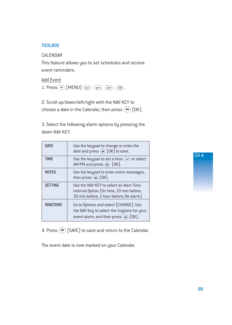 Pantech DM-P205 User Manual | Page 101 / 149