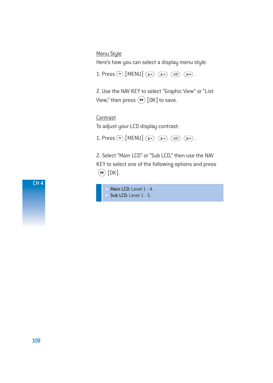 Pantech DM-P205 User Manual | Page 110 / 149