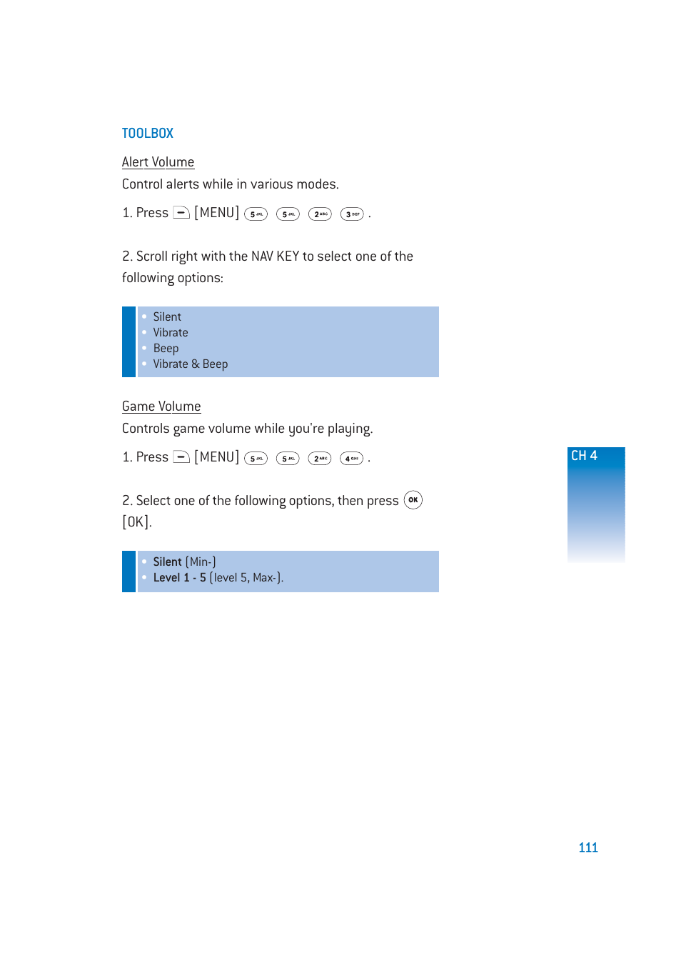 Pantech DM-P205 User Manual | Page 113 / 149
