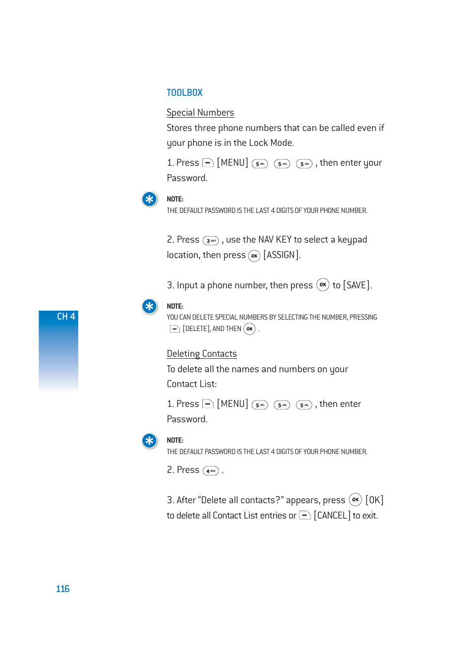 Pantech DM-P205 User Manual | Page 118 / 149