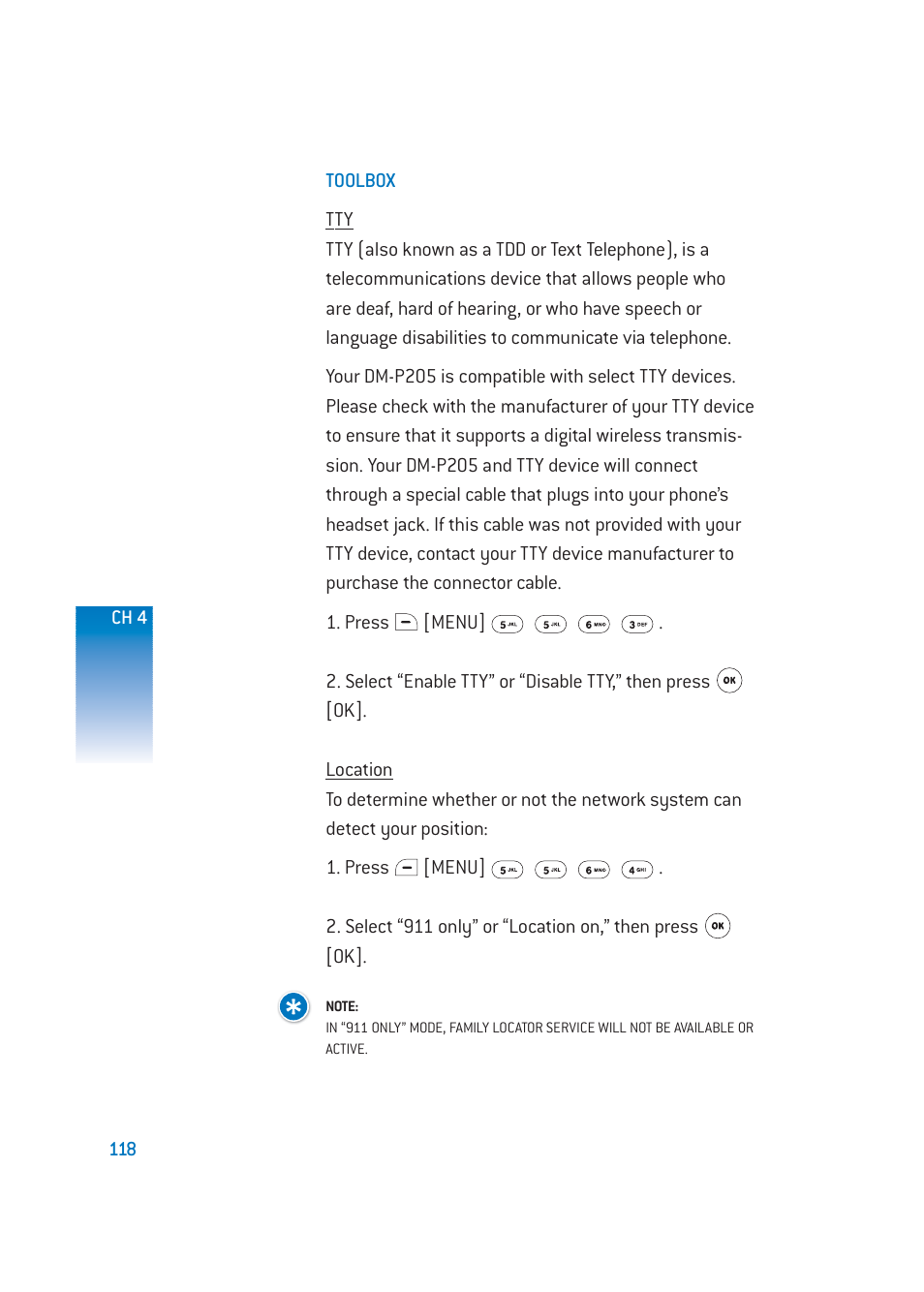 Pantech DM-P205 User Manual | Page 120 / 149