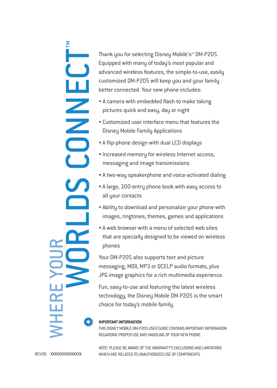 Where y our | Pantech DM-P205 User Manual | Page 2 / 149