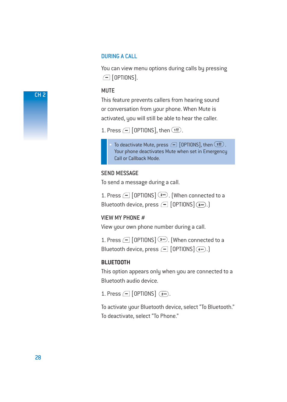 Pantech DM-P205 User Manual | Page 30 / 149