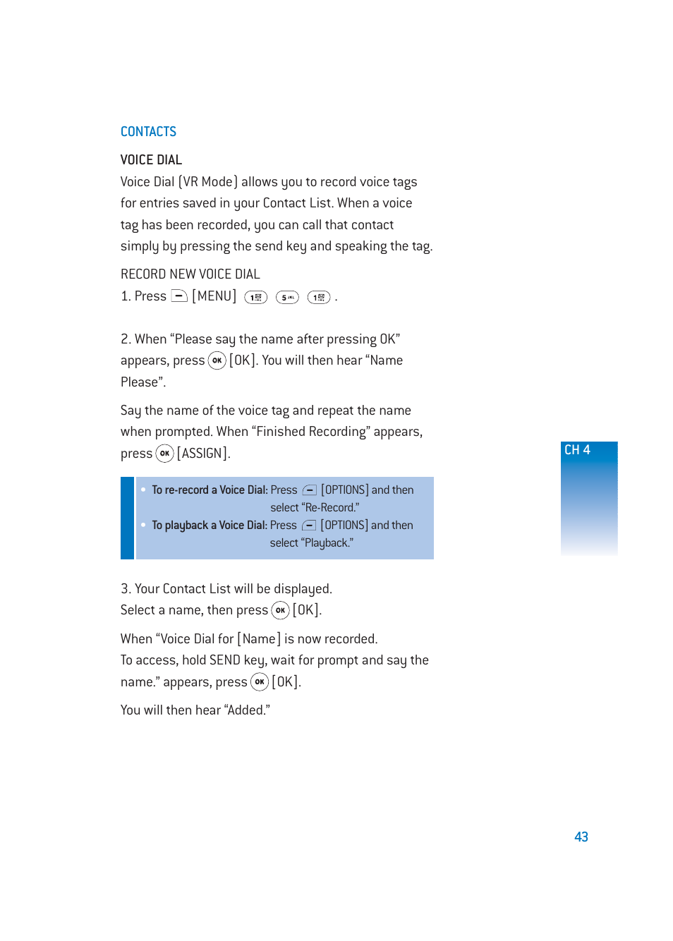 Pantech DM-P205 User Manual | Page 45 / 149