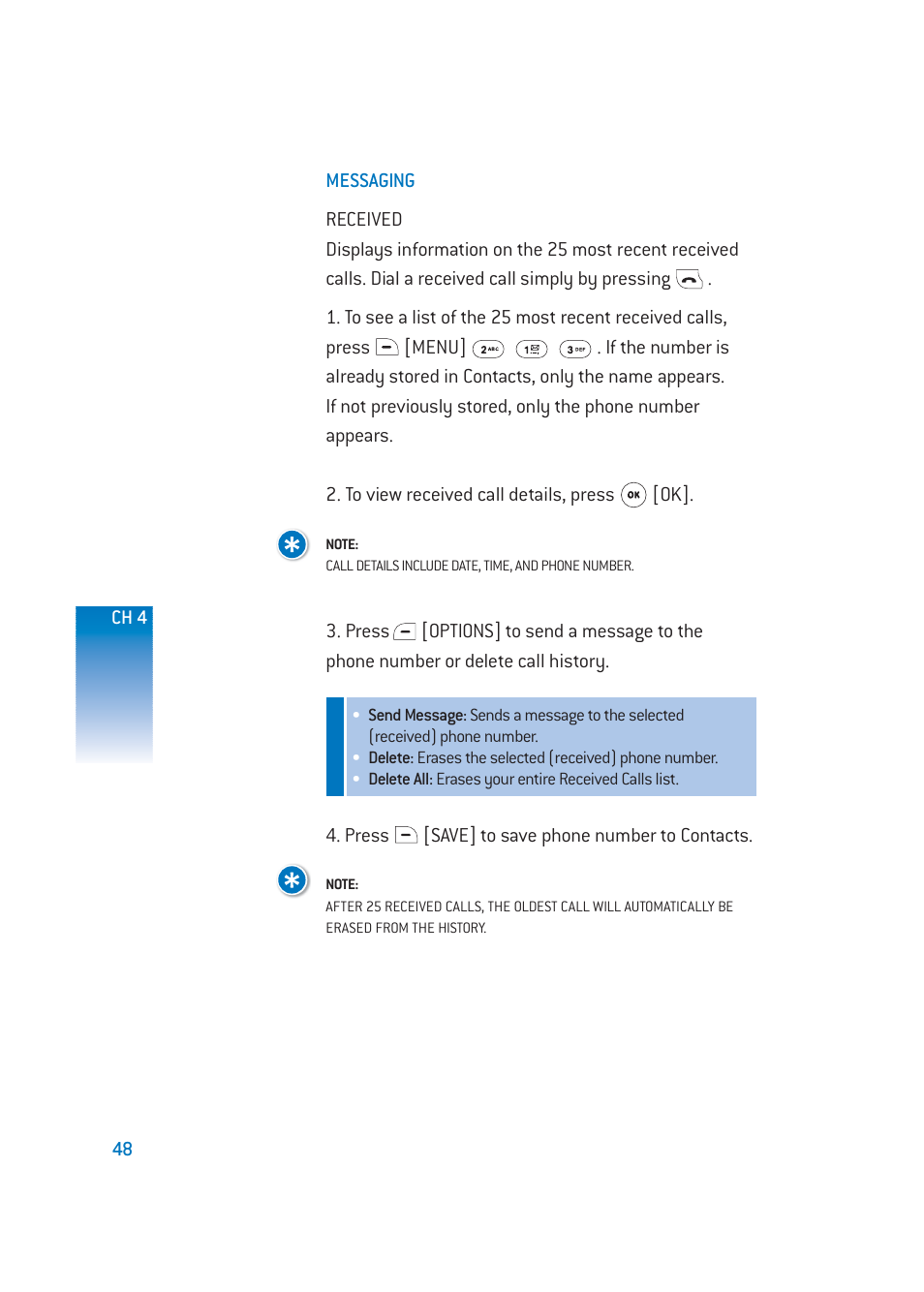 Pantech DM-P205 User Manual | Page 50 / 149