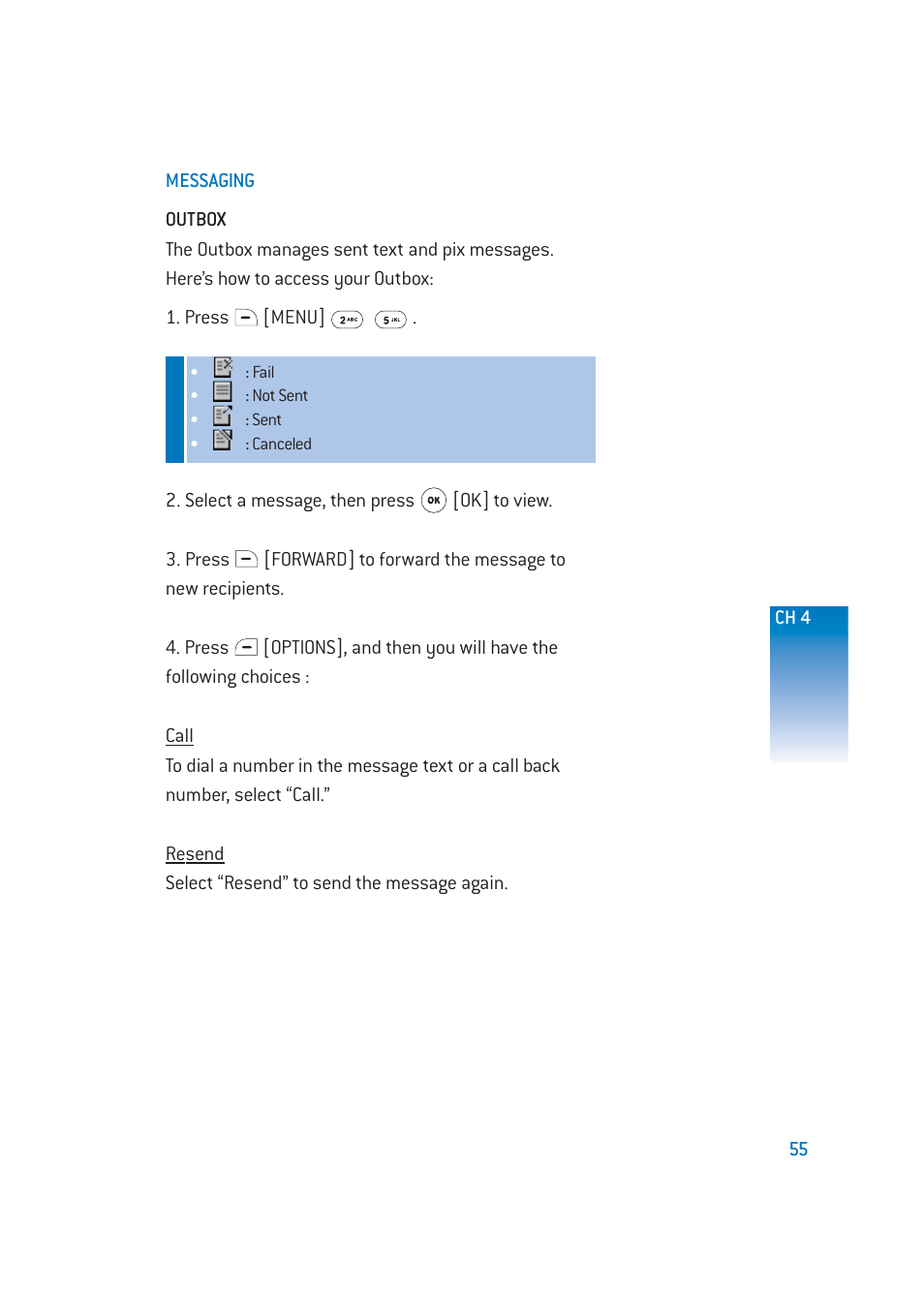 Pantech DM-P205 User Manual | Page 57 / 149