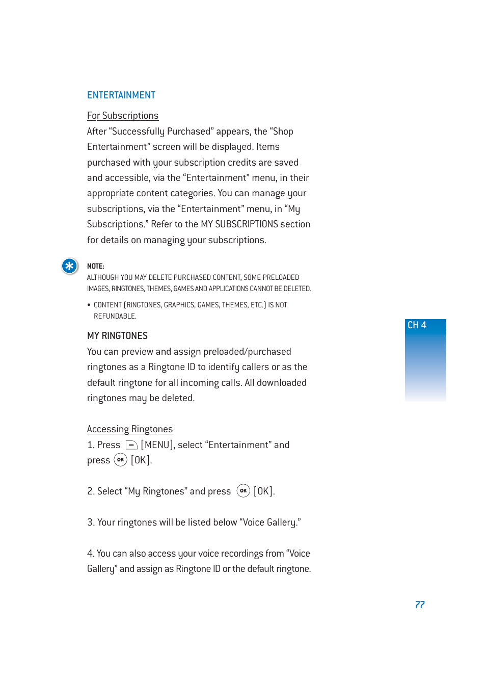Pantech DM-P205 User Manual | Page 79 / 149