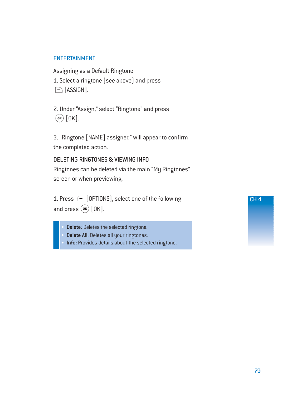 Pantech DM-P205 User Manual | Page 81 / 149