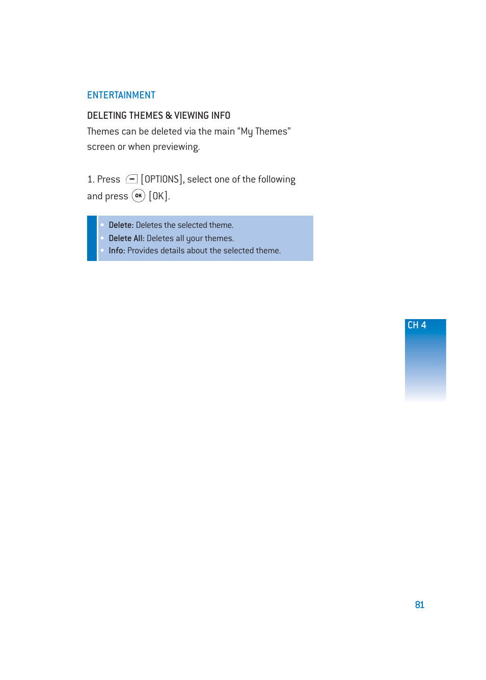 Pantech DM-P205 User Manual | Page 83 / 149