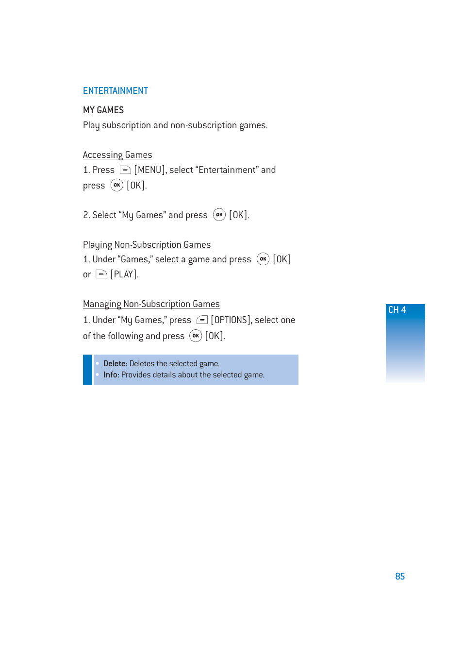 Pantech DM-P205 User Manual | Page 87 / 149