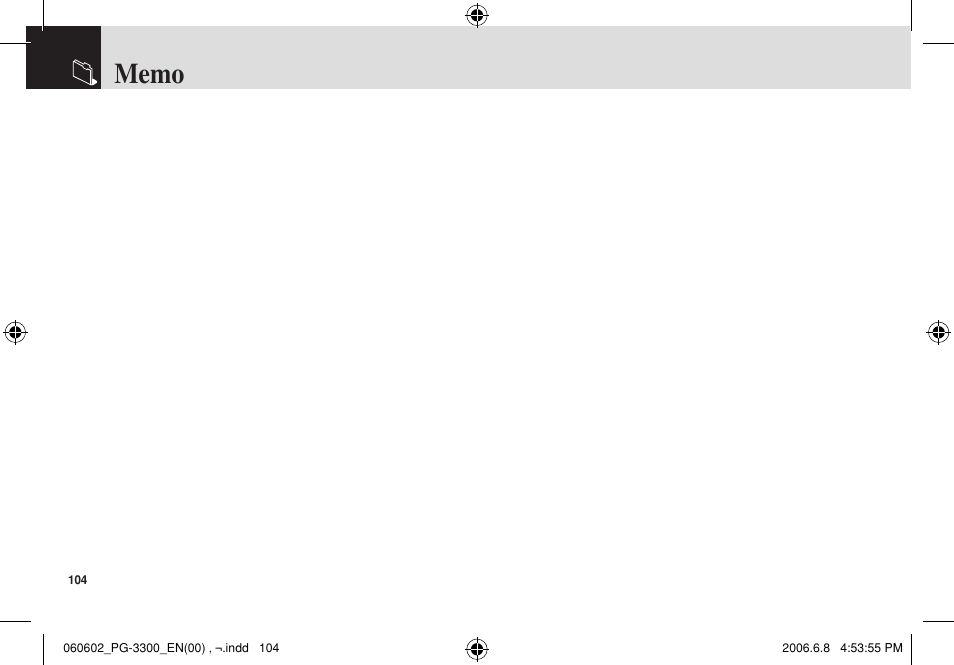 Pantech PG-3300 User Manual | Page 105 / 105