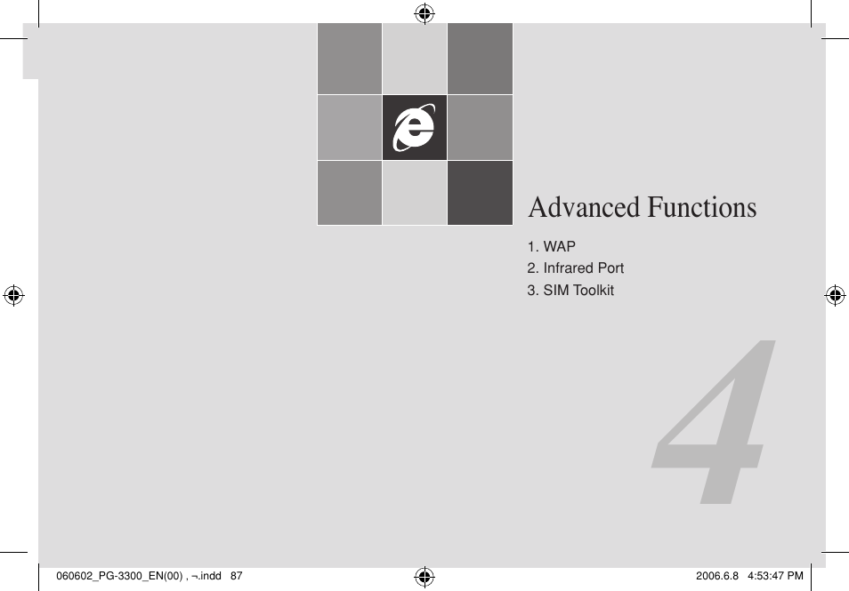 Pantech PG-3300 User Manual | Page 88 / 105